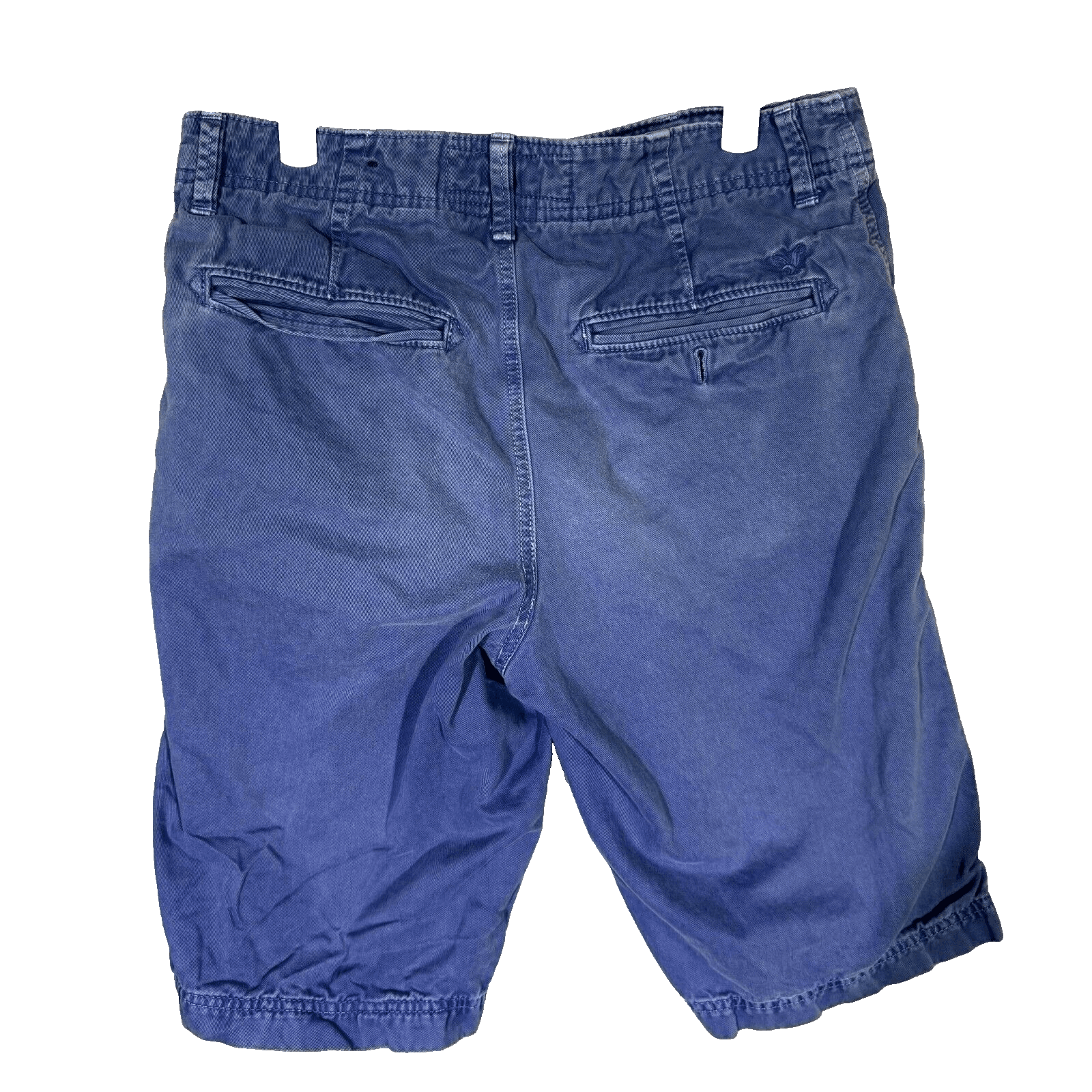 American Eagle Men’s Golf Shorts 30 Blue Cotton Longer Length Casual - Thumbnail 2