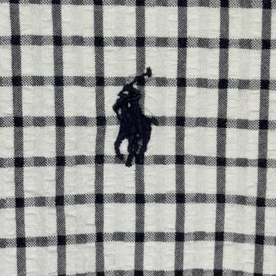 Ralph Lauren Shirt Mens XL White Black Check Blaire Button Down Long Sleeve Pony - Thumbnail 6