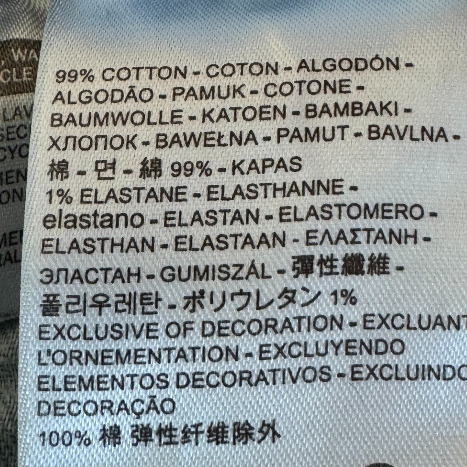 Levi’s 505 Men’s Jeans 34x32 Blue Denim Stretch Mid-Rise Straight Leg - Thumbnail 13