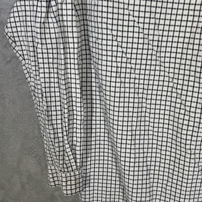 Ralph Lauren Shirt Mens XL White Black Check Blaire Button Down Long Sleeve Pony - Thumbnail 8