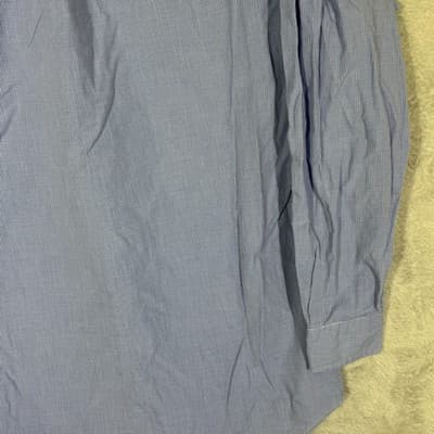 Ralph Lauren Shirt Mens 16 34/35 Blue Yarmouth Check Cotton Button Down Logo - Thumbnail 11