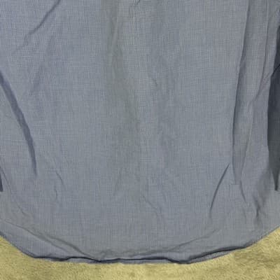 Ralph Lauren Shirt Mens 16 34/35 Blue Yarmouth Check Cotton Button Down Logo - Thumbnail 12