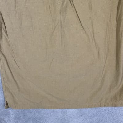 Simms Shirt Mens Large Brown Check Short Sleeve Button Up Fishing Guide Pockets - Thumbnail 12