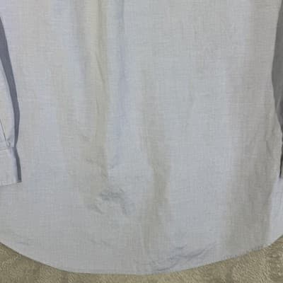 Ralph Lauren Shirt Mens 17 34/35 Blue Yarmouth Classic Fit Oxford Button Down - Thumbnail 12