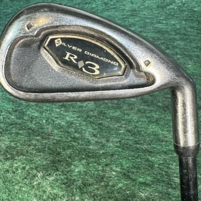 Silver Diamond R3 5 Iron Mens RH Advantage Pro 2.8 Graphite Silver Golf Club - Image 1