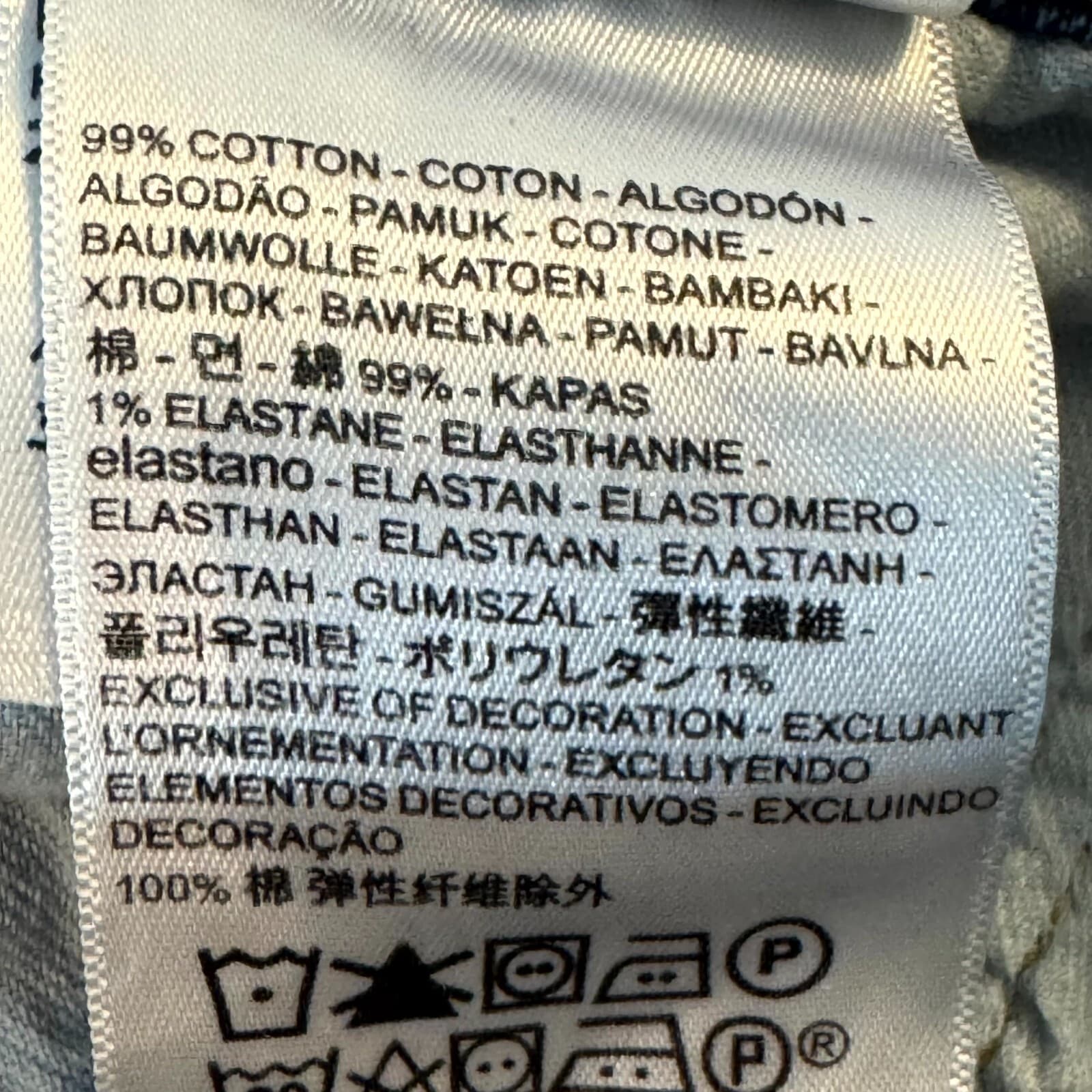 Levi’s 505 Men’s Jeans 38x30 Blue Denim Stretch Mid-Rise Straight Leg - Thumbnail 15