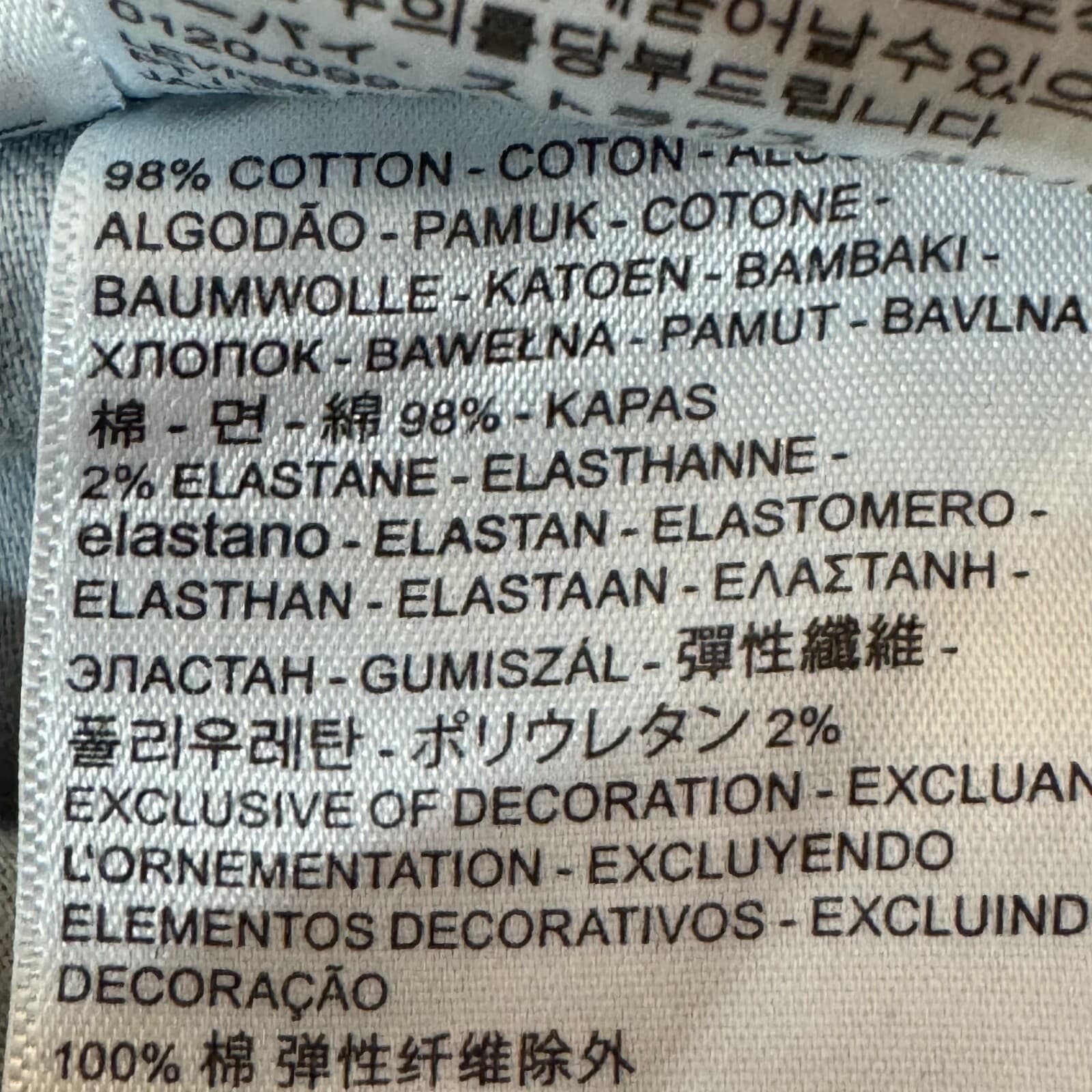 Levis 505 Jeans Men 34x30 Regular Fit Mid Rise Straight Leg Blue Denim Classic - Thumbnail 11