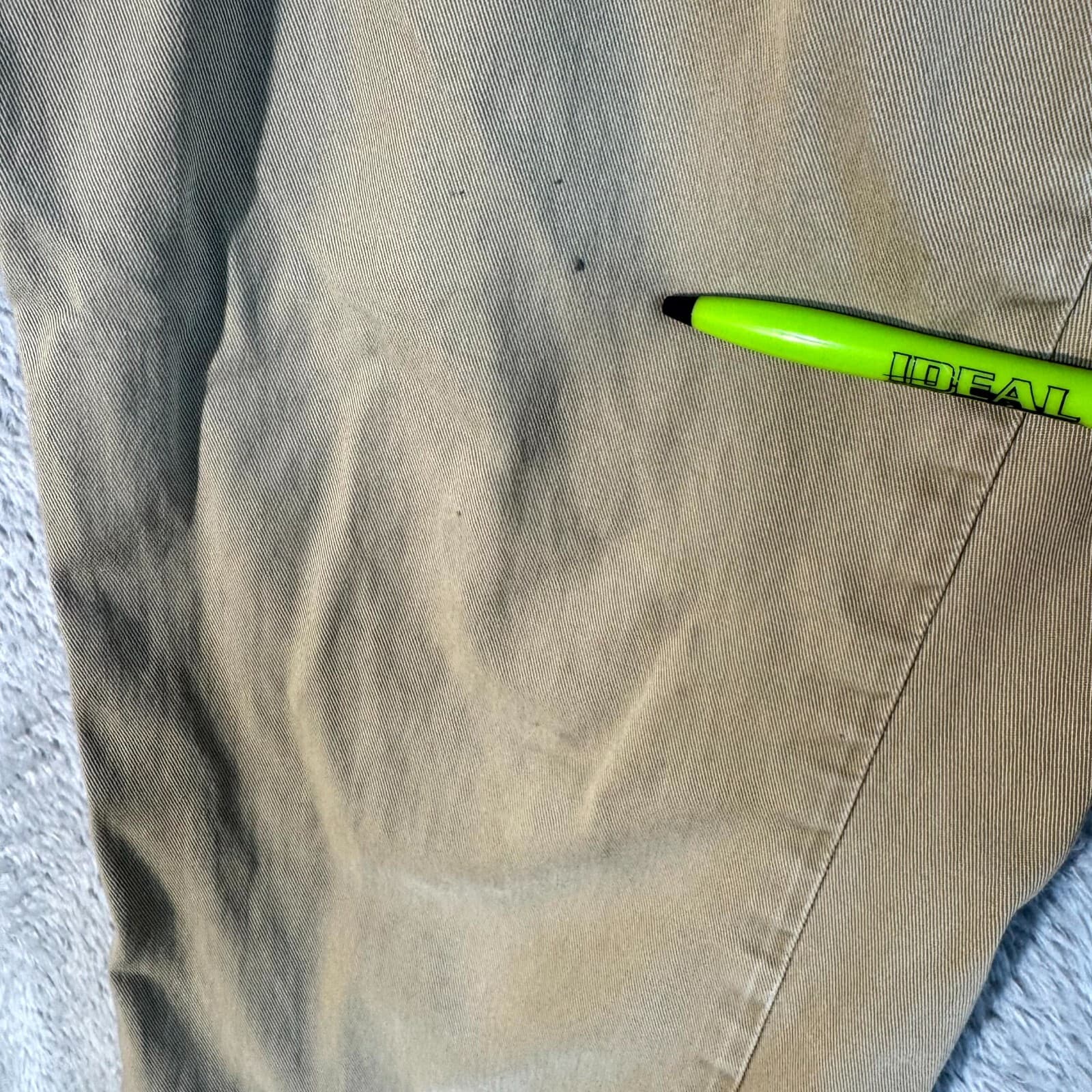 Levi's 511 Men's Jeans 36x32 Beige Slim Fit Stretch Straight Leg - Thumbnail 3