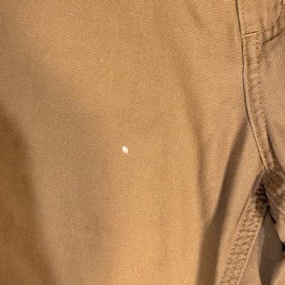 Carhartt Pants Mens 34x30 Brown Dungaree Fit Workwear Utility Canvas Good - Thumbnail 3