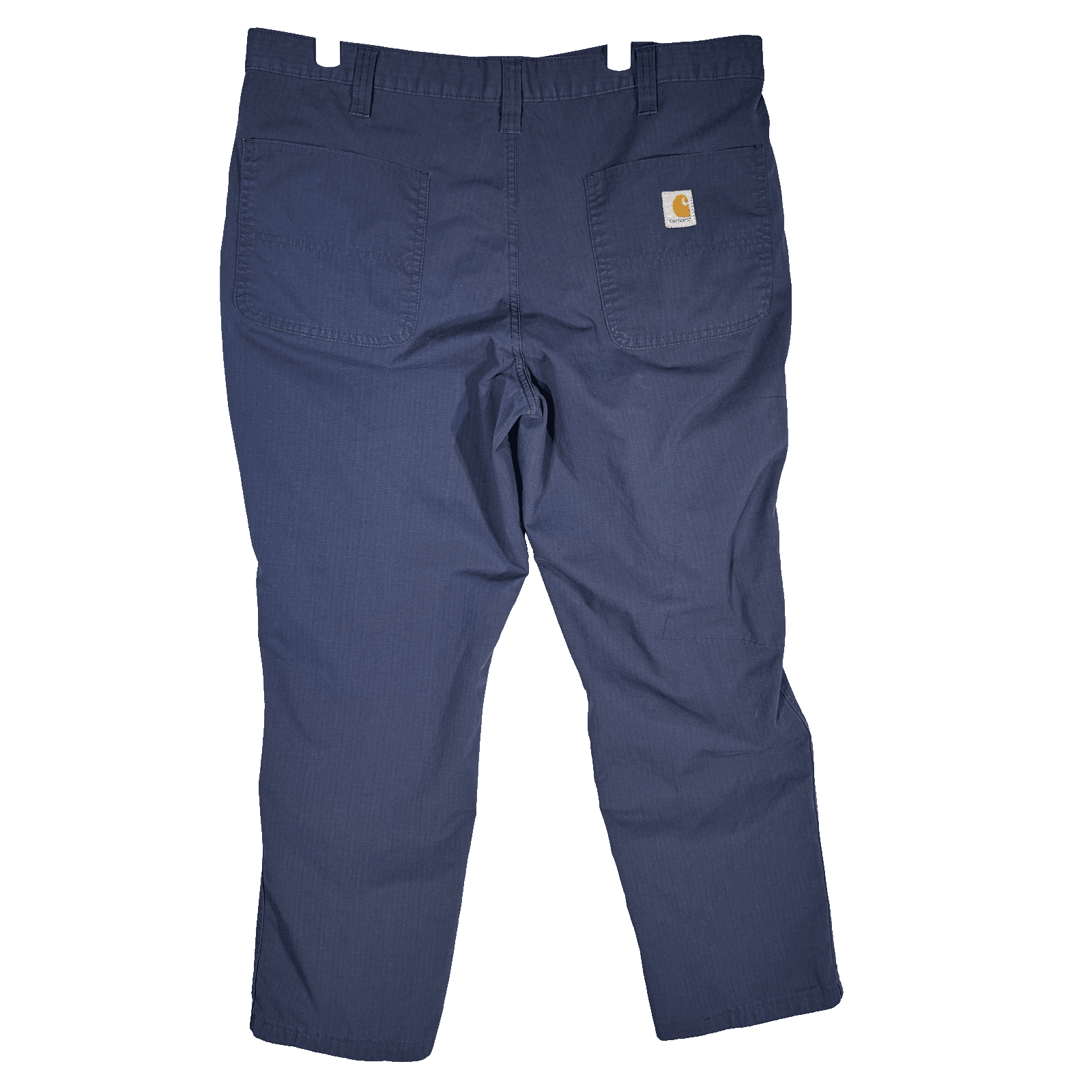 Carhartt Pants Mens 38x28 Navy Blue Ripstop Utility Workwear Outdoor Relaxed Fit - Thumbnail 2