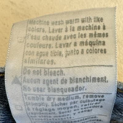 Carhartt Jeans Mens 40x30 Blue Relaxed Fit Denim Straight Leg Workwear Pants Zip - Thumbnail 6