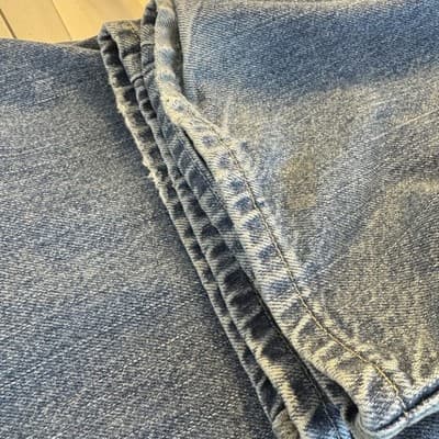 Dickies Jeans Mens 36x30 Blue Carpenter Workwear Denim Utility Pants Zip Fly - Thumbnail 8