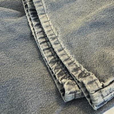 Dickies Carpenter Jeans Mens 34x30 Blue Relaxed Fit Work Denim Utility Pants Zip - Thumbnail 9