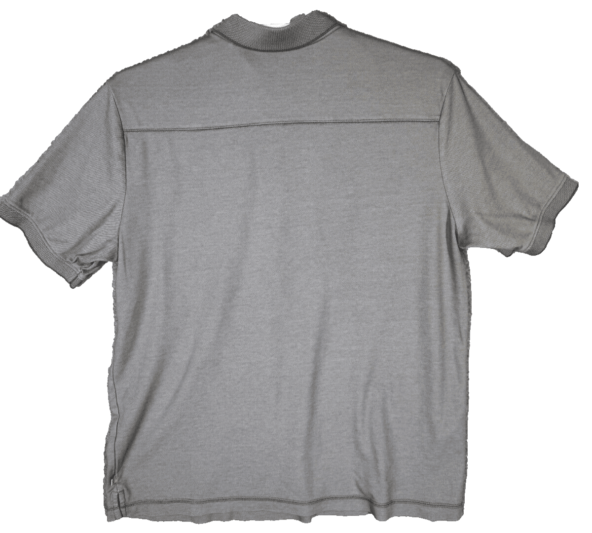 Tommy Bahama Men’s Polo Shirt Large Gray Logo Short Sleeve Cotton Excellent - Thumbnail 2