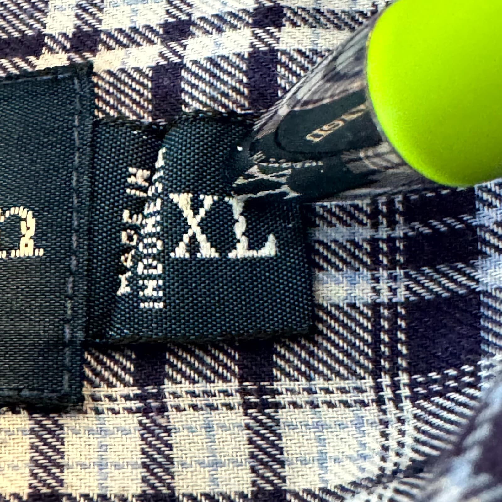 Ralph Lauren Blake Men’s Shirt XL Blue Plaid Cotton Long Sleeve Button-Down - Thumbnail 14