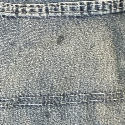 Dickies Carpenter Jeans Mens 34x30 Blue Relaxed Fit Work Denim Utility Pants Zip - Thumbnail 5