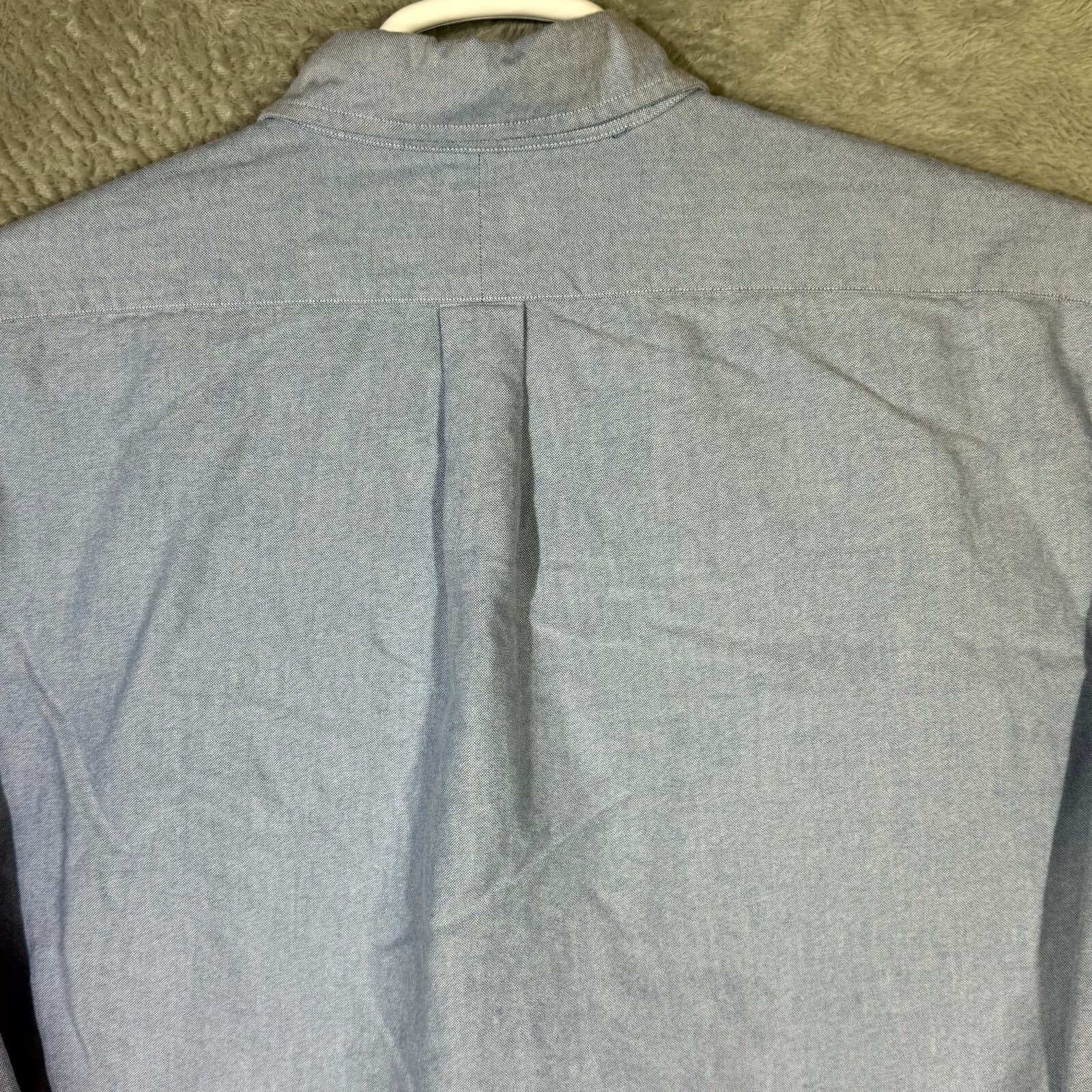 Ralph Lauren Men’s Shirt 2XL Blue Classic Fit Cotton Long Sleeve Button-Down - Thumbnail 11