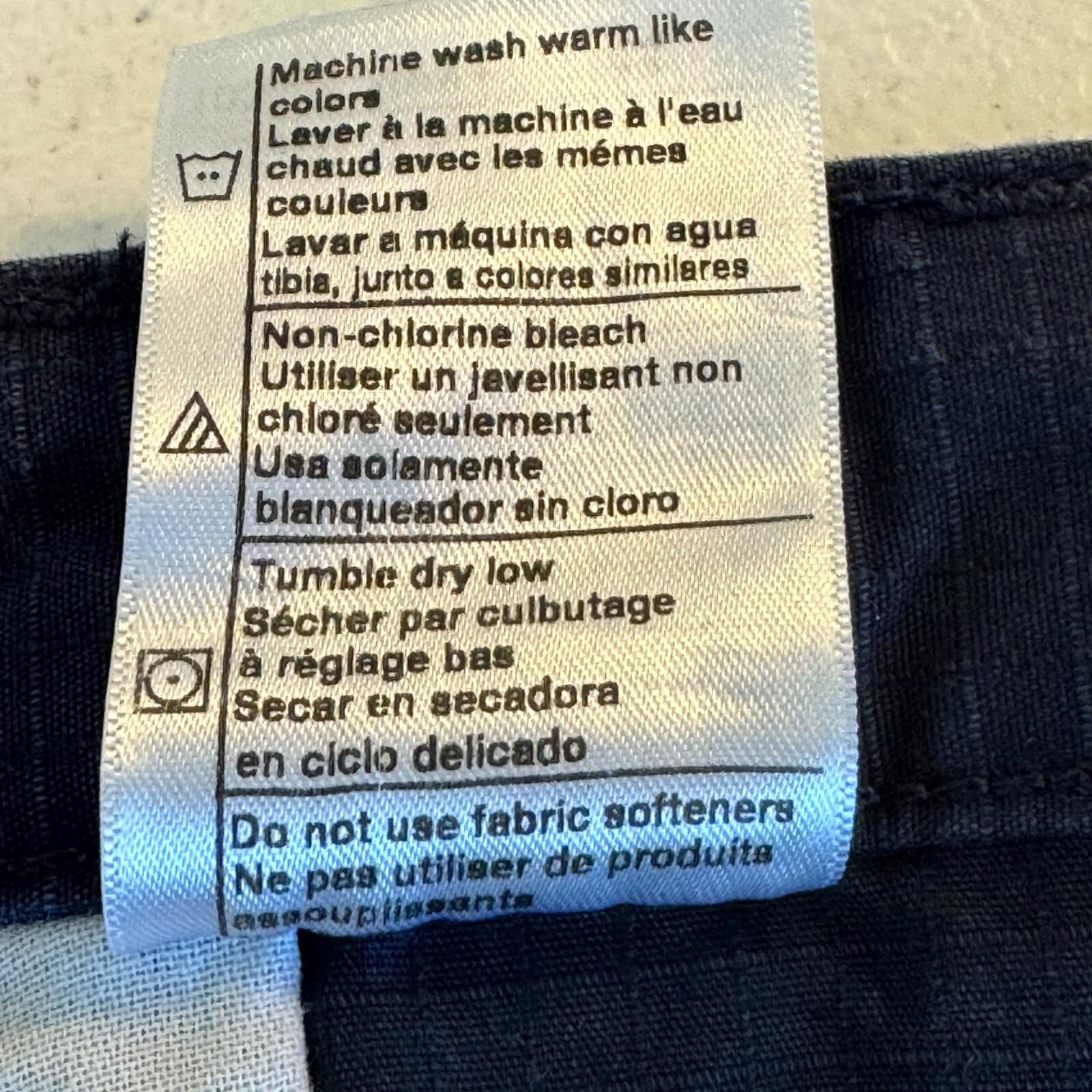 Carhartt Cargo Shorts Men’s 44 Navy Ripstop Utility Work Rugged Flex Workwear - Thumbnail 5