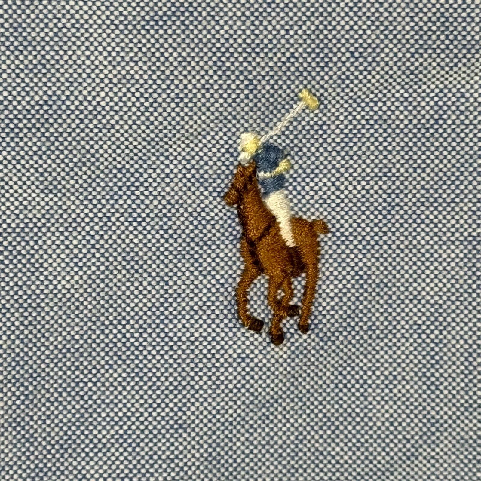 Ralph Lauren Men’s Shirt 2XL Blue Classic Fit Cotton Long Sleeve Button-Down - Thumbnail 6