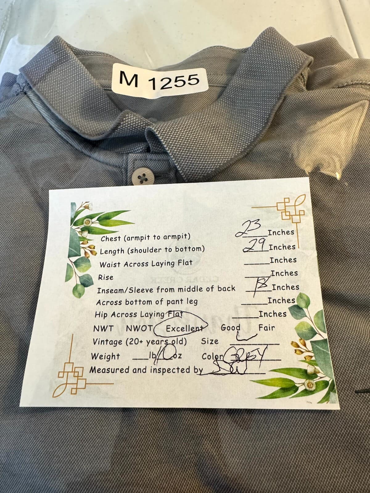 Tommy Bahama Men’s Polo Shirt Large Gray Logo Short Sleeve Cotton Excellent - Thumbnail 14