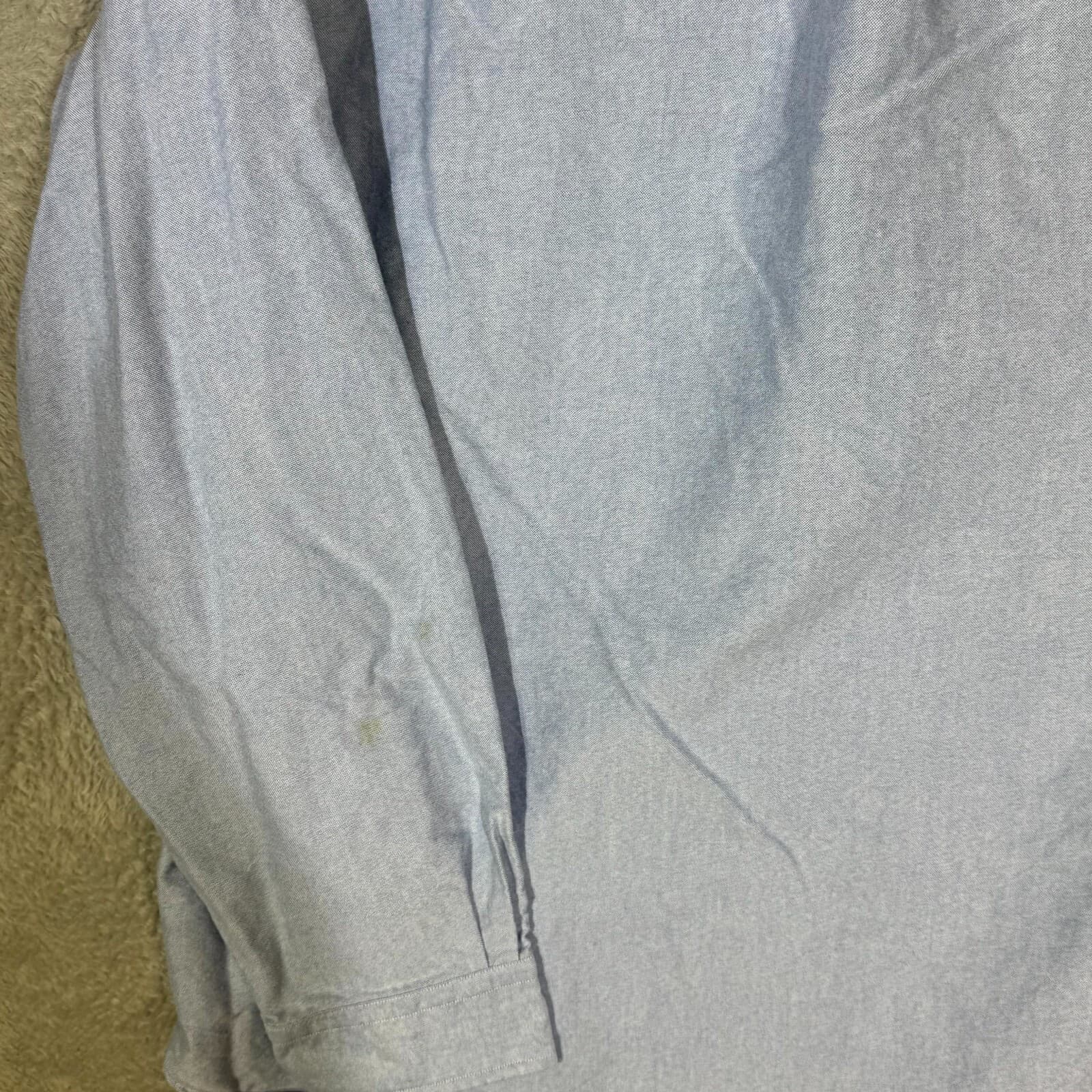 Ralph Lauren Men’s Shirt 2XL Blue Classic Fit Cotton Long Sleeve Button-Down - Thumbnail 10