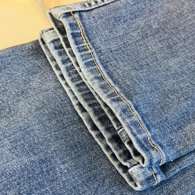 Levis 511 Jeans Mens 34x32 Blue Medium Wash Slim Taper Stretch Denim Mid Rise - Thumbnail 9