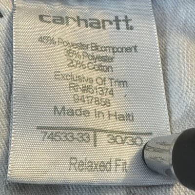 Carhartt Pants Mens 30x29 Ripstop Relaxed Fit Utility Workwear Durable Outdoor - Thumbnail 7