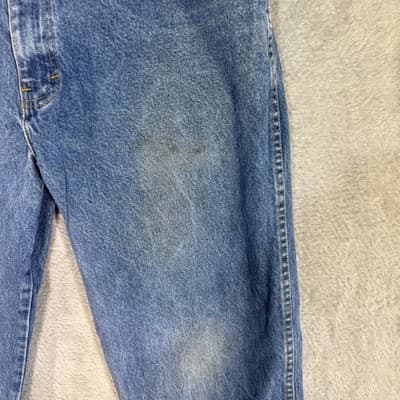 Dickies Jeans Mens 36x30 Blue Durable Denim Straight Leg Workwear 100% Cotton - Thumbnail 3