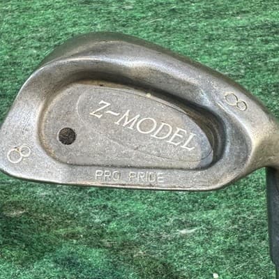 Vintage Z-Model Pro Pride Stainless Steel Irons Set 3-9 10 Mens Right Golf Clubs - Thumbnail 19