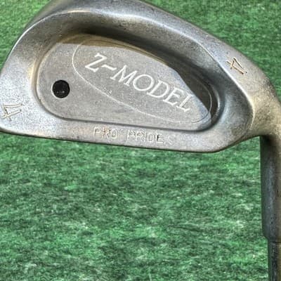 Vintage Z-Model Pro Pride Stainless Steel Irons Set 3-9 10 Mens Right Golf Clubs - Thumbnail 11