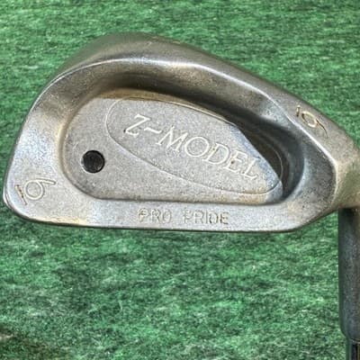 Vintage Z-Model Pro Pride Stainless Steel Irons Set 3-9 10 Mens Right Golf Clubs - Thumbnail 15