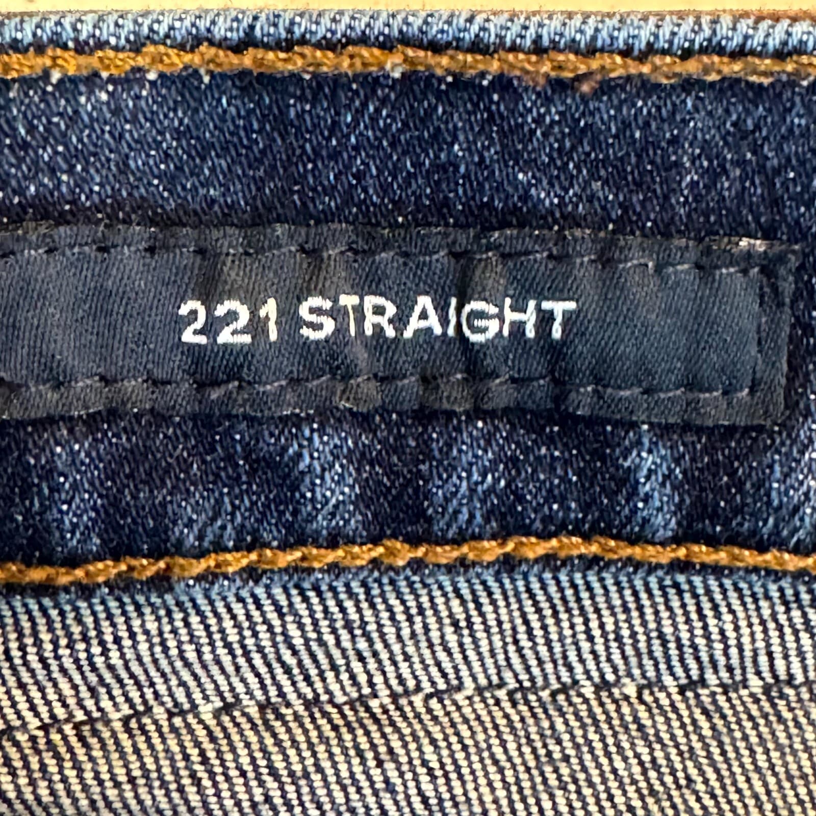 Lucky Brand 221 Straight Jeans Men 38x30 Blue Denim Stretch Medium Wash Classic - Thumbnail 12