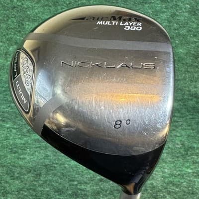 Nicklaus AirMax Multi Layer 380 Driver 8° Mens RH Fujikura S-Flex Golf Club - Image 1