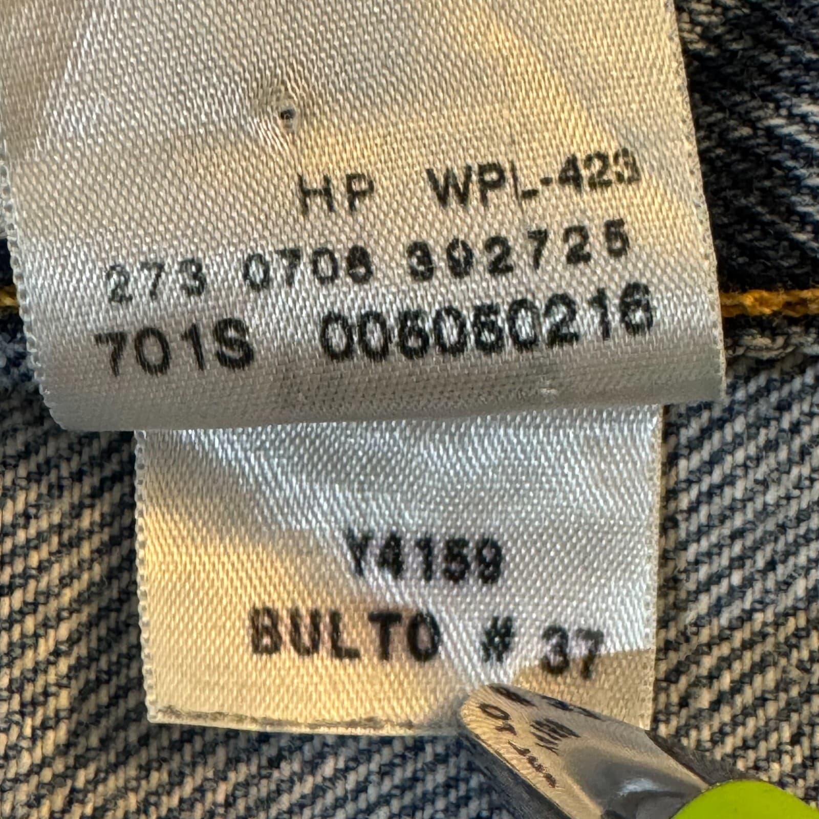 Levi’s 505 Men’s Jeans 33x30 Blue Denim Stretch Regular Fit Straight Leg - Thumbnail 12