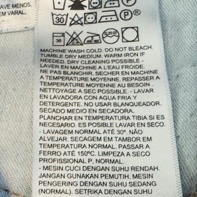 Levis 541 Jeans Mens 40x31 (40x32) Blue Medium Wash Athletic Taper Stretch Denim - Thumbnail 8