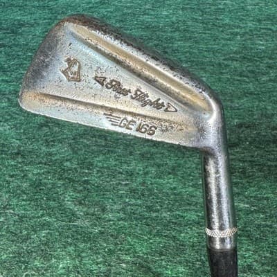 Vintage Golden Eagle Power Flight GE 166 Mens RH Steel 6 Iron Lamkin Golf Club - Image 1