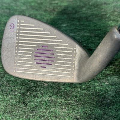 Dunlop Talon II Oversized 9 Iron Mens RH Steel Shaft Stainless Silver Golf Club - Thumbnail 2