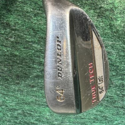 Dunlop True Tech 64° Lob Wedge Mens RH Steel Stainless Silver Golf Club - Thumbnail 3