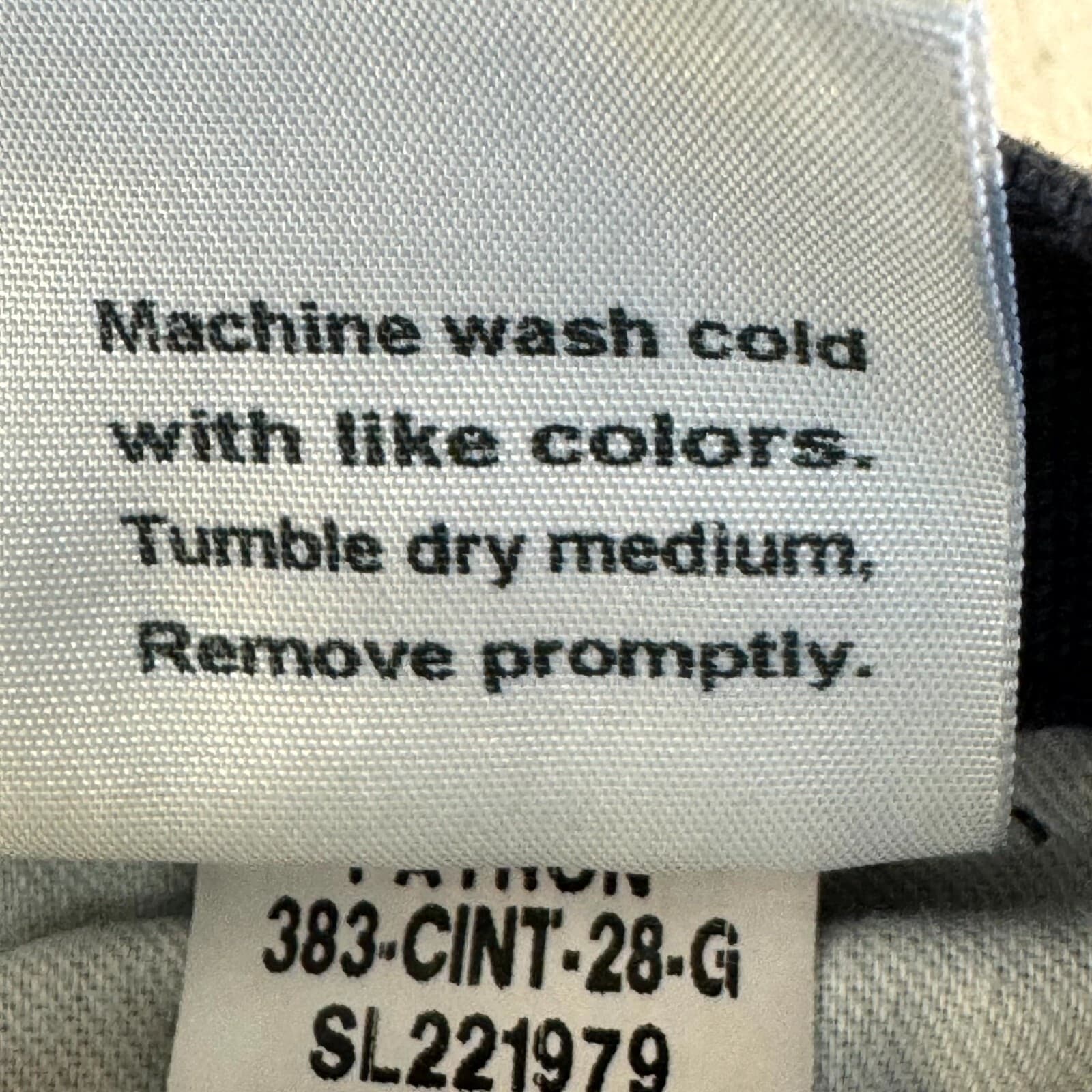 Carhartt Carpenter Pants Men's 34x30 Navy Canvas Dungaree Fit Workwear - Thumbnail 5