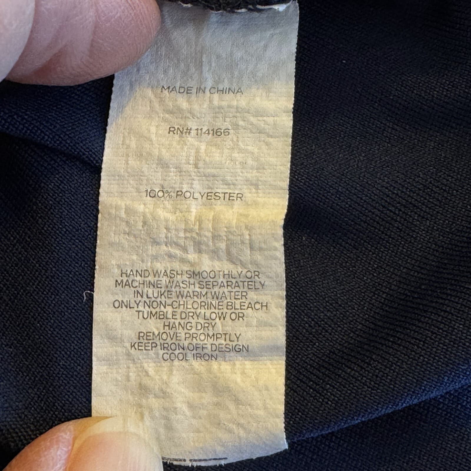 Michigan Polo Shirt Men M Navy Maize Performance Short Sleeve Golf Athletic - Thumbnail 13