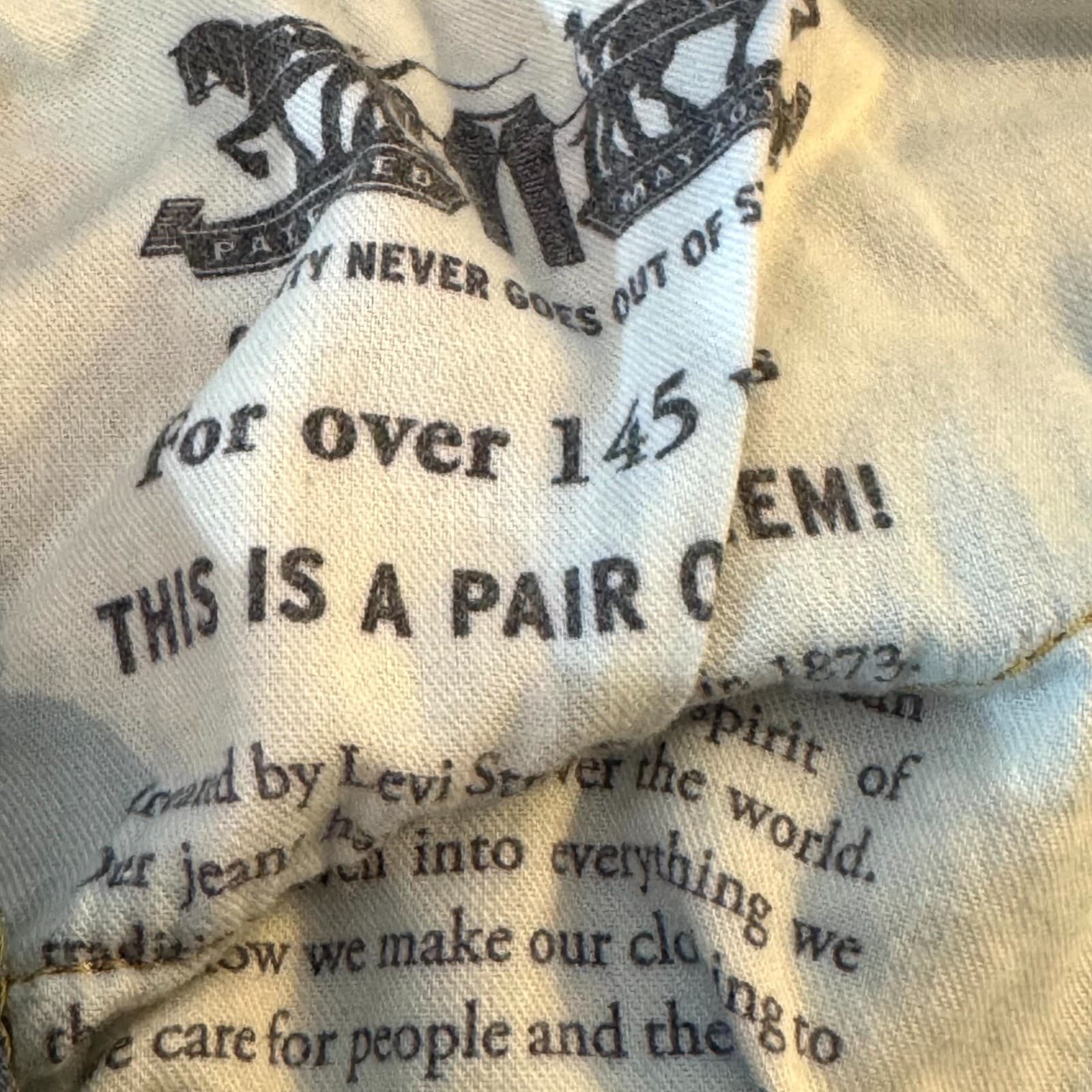 Levi’s 559 Men’s Jeans 44x30 Blue Denim Stretch Mid-Rise Straight Leg - Thumbnail 11