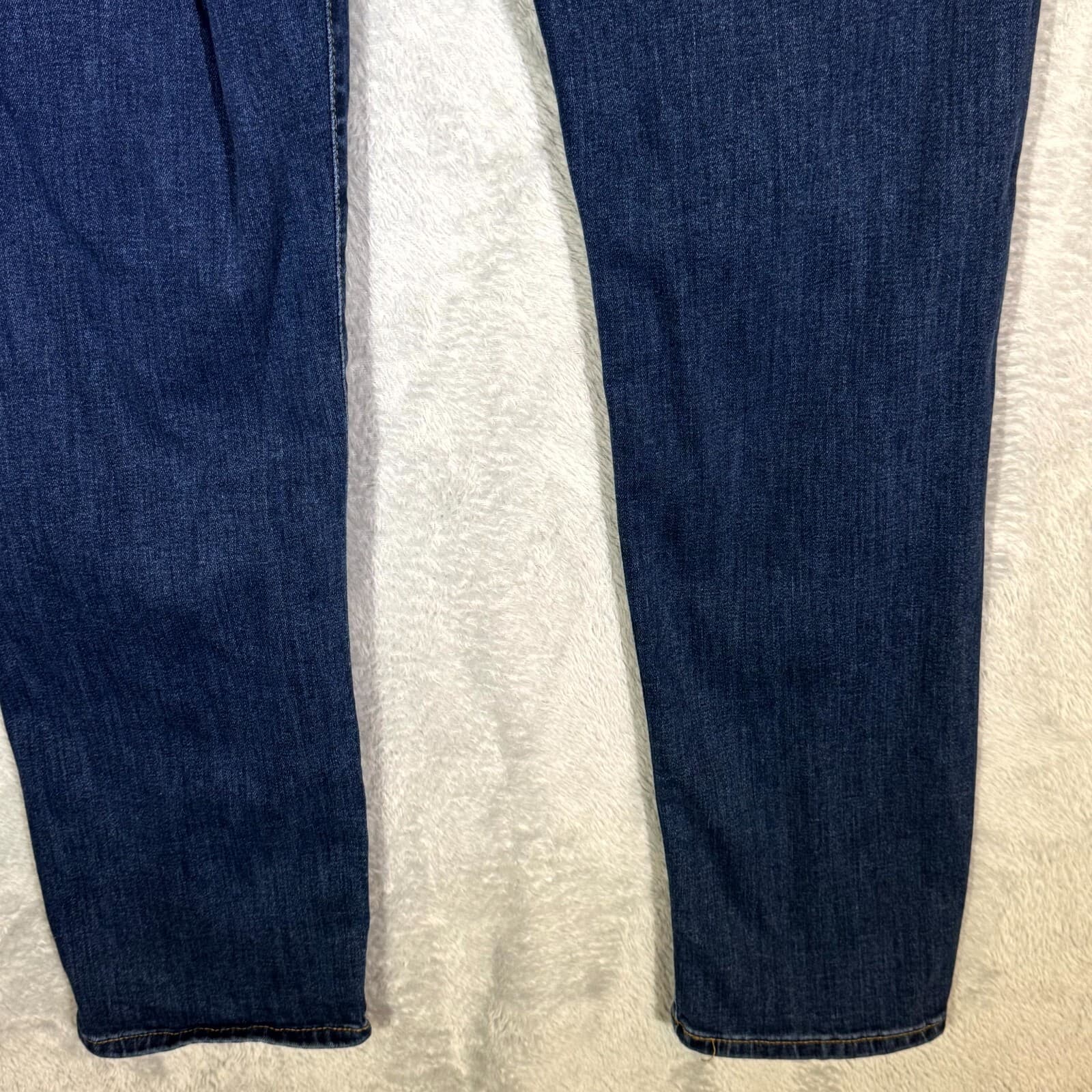 Lucky Brand 412 Jeans Men 34x34 Blue Denim Athletic Slim Fit Straight Leg - Thumbnail 8