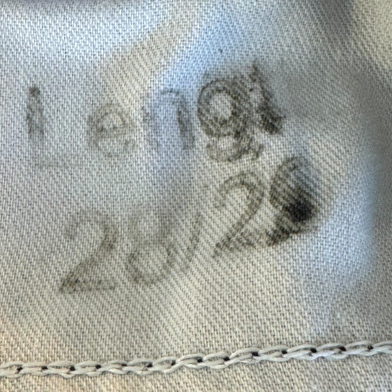 Carhartt Carpenter Pants Men's 34x30 Navy Canvas Dungaree Fit Workwear - Thumbnail 7