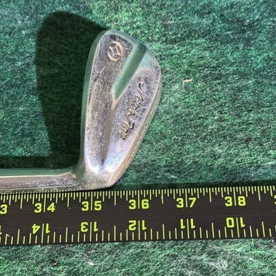 Vintage Spalding Match Play 9 Iron Mens RH Blade Steel Shaft Golf Club - Thumbnail 5