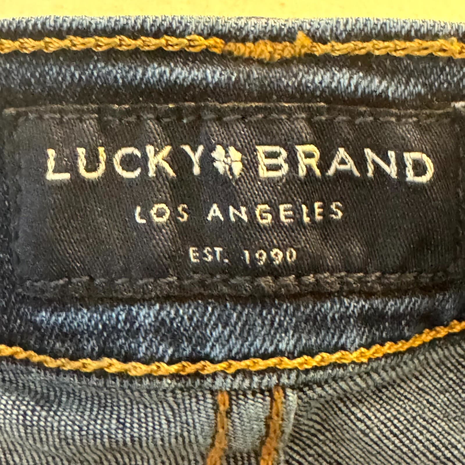 Lucky Brand 412 Jeans Men 34x34 Blue Denim Athletic Slim Fit Straight Leg - Thumbnail 12