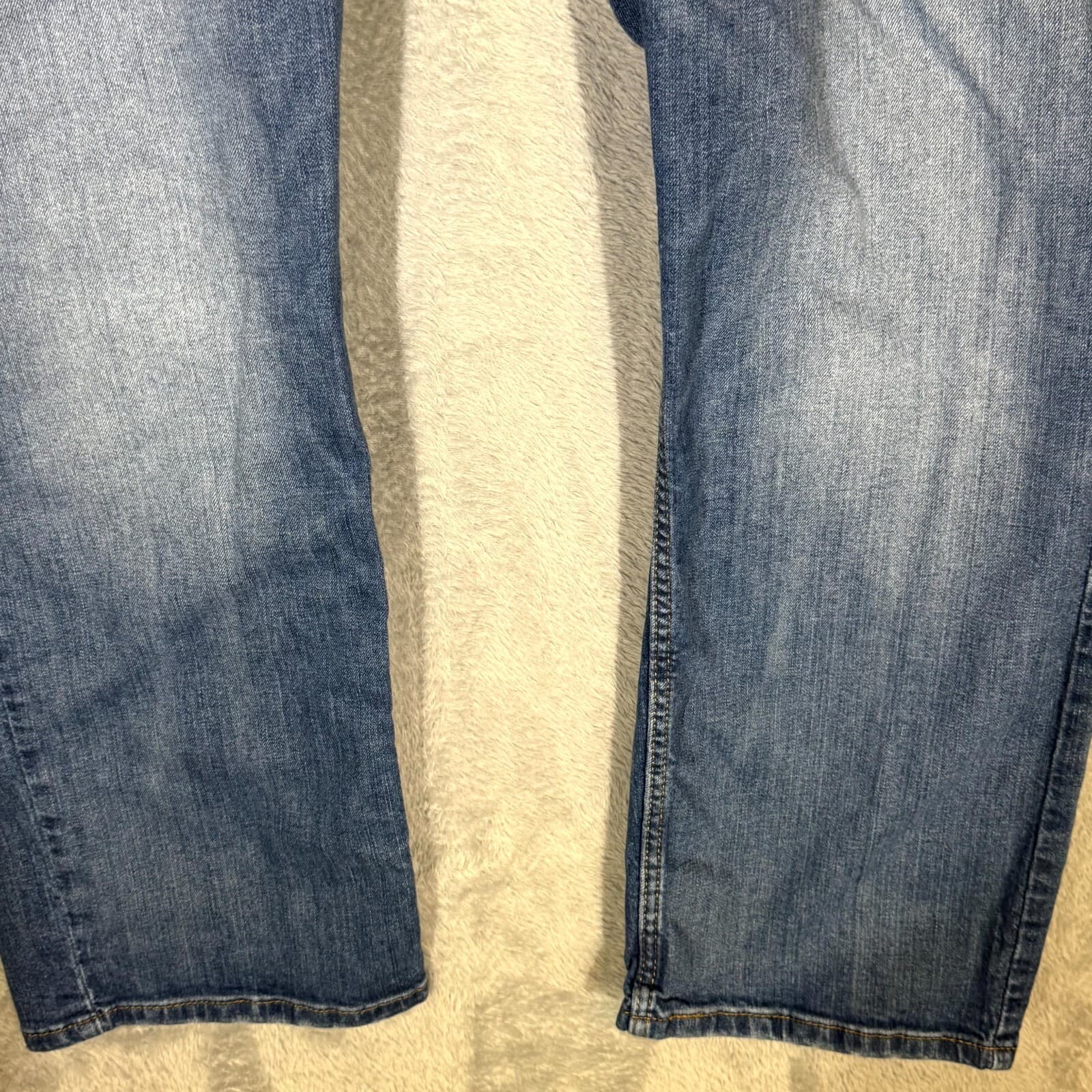 Levi’s 559 Men’s Jeans 44x30 Blue Denim Stretch Mid-Rise Straight Leg - Thumbnail 5