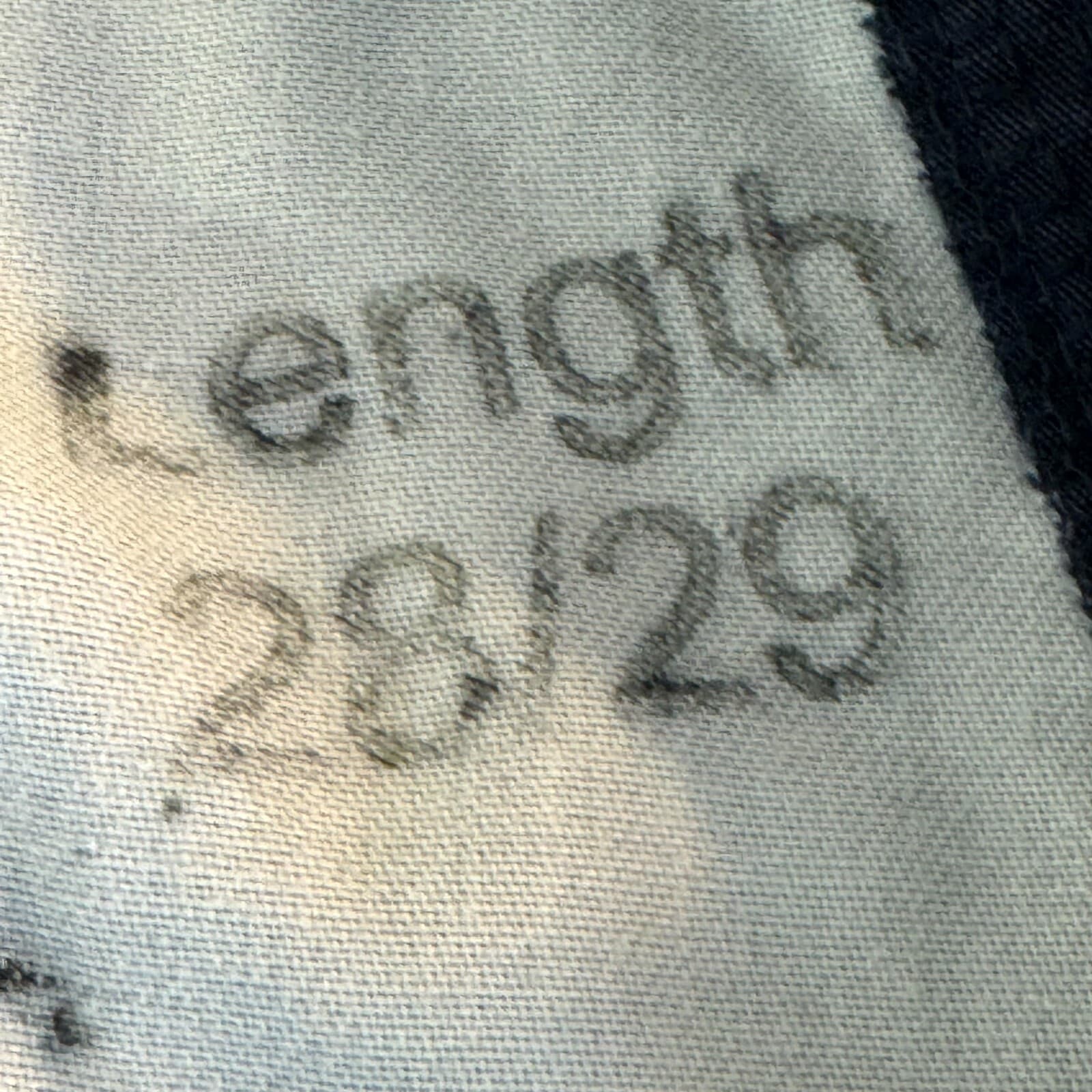 Carhartt Carpenter Pants Mens 34x29 Navy Ripstop Relaxed Fit Workwear - Thumbnail 7