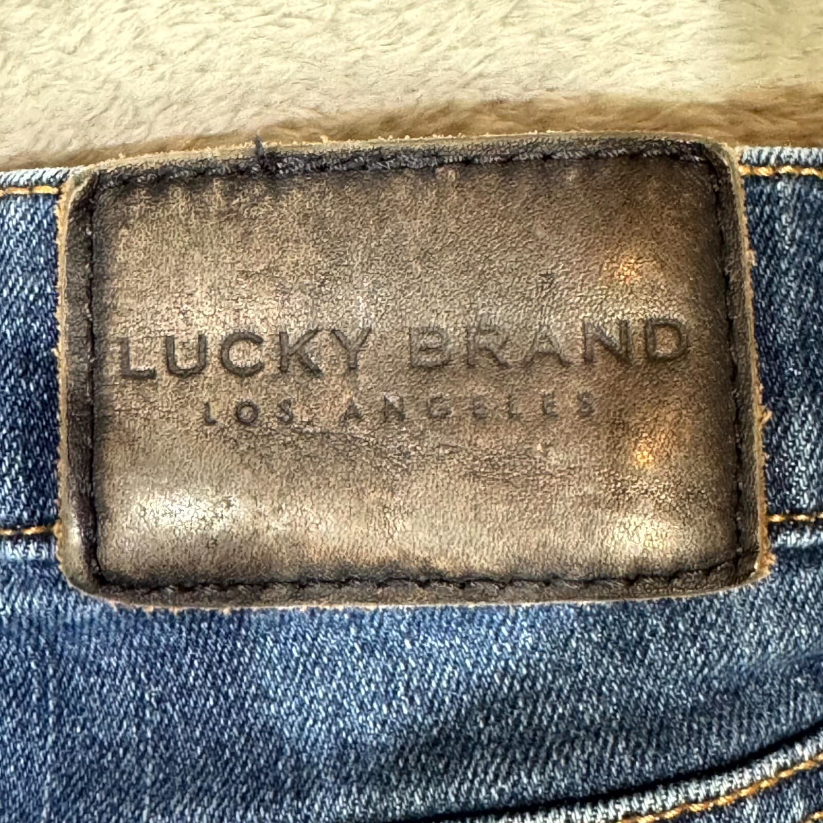 Lucky Brand 410 Men’s Jeans 32x30 Blue Denim Athletic Slim Mid-Rise Straight - Thumbnail 10