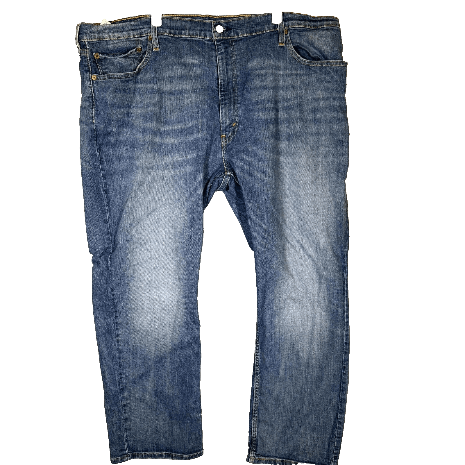 Levi’s 559 Men’s Jeans 44x30 Blue Denim Stretch Mid-Rise Straight Leg - Image 1