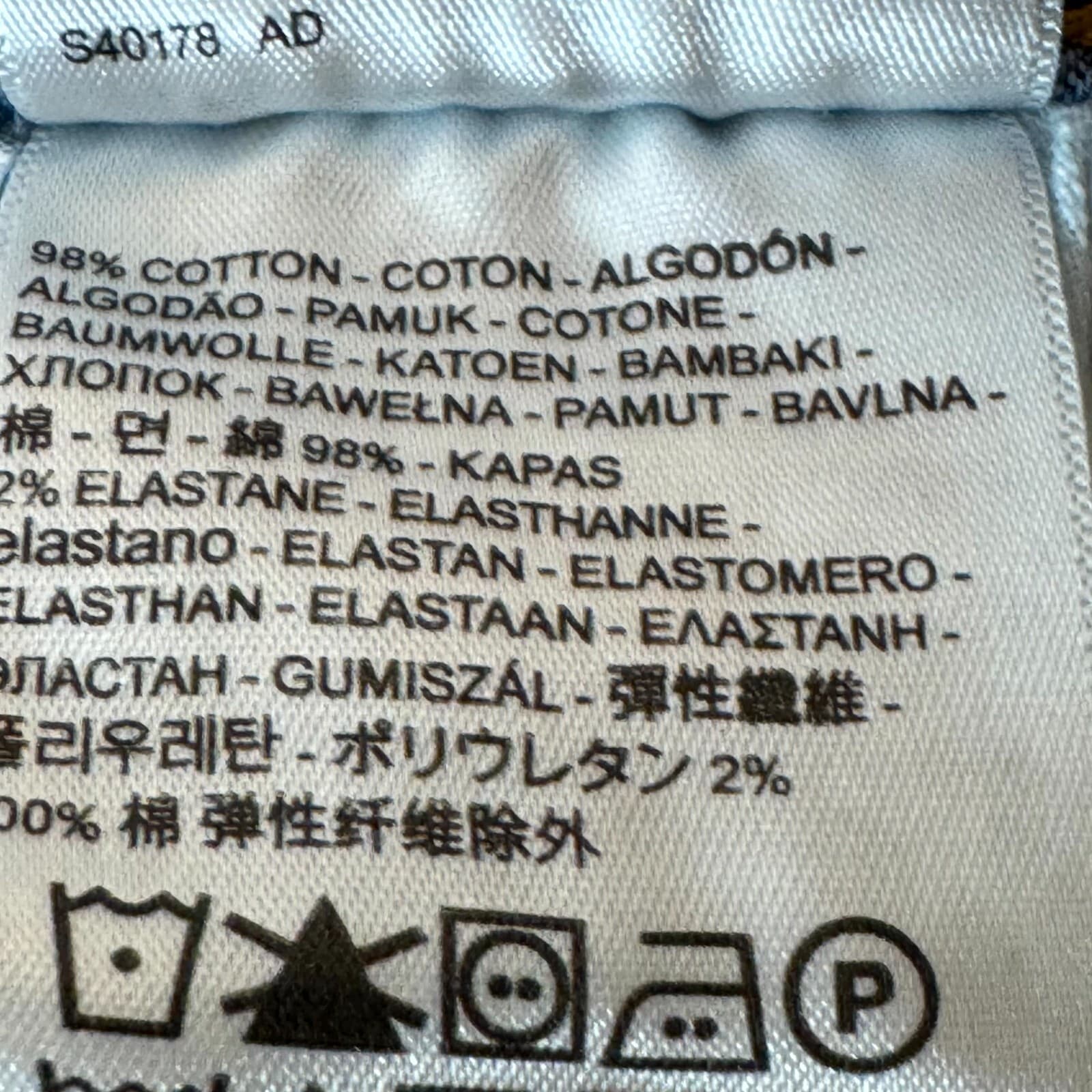 Levi’s 559 Men’s Jeans 44x30 Blue Denim Stretch Mid-Rise Straight Leg - Thumbnail 13